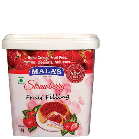 Malas Strawberry Fillings Toppings