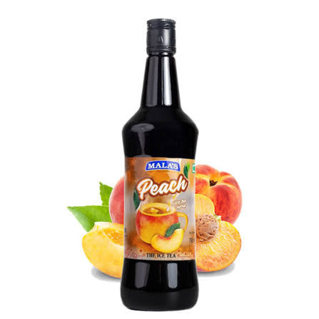 Malas Peach Mocktail Syrup