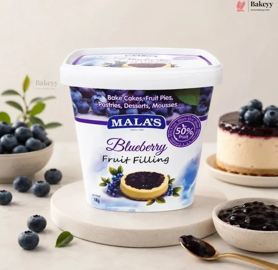 Malas Blueberry Fillings Toppings