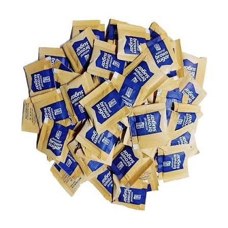 Sugar Sachet Brown - 200 pcs