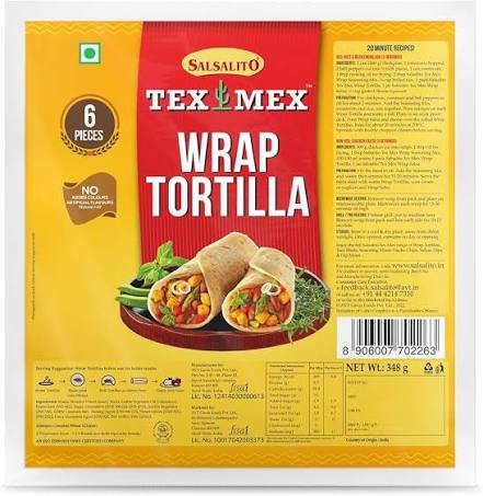 Salsalito Tortilla Wraps - 6 pcs