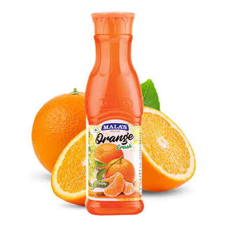 Malas Orange Crush Syrup