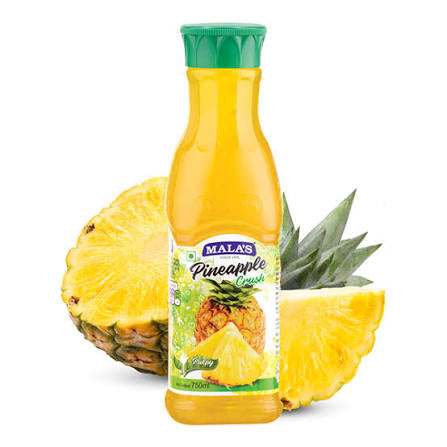 Malas Pineapple Crush Syrup