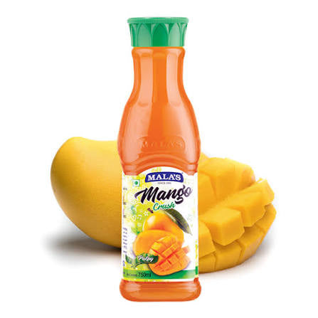Malas Mango Crush Syrup