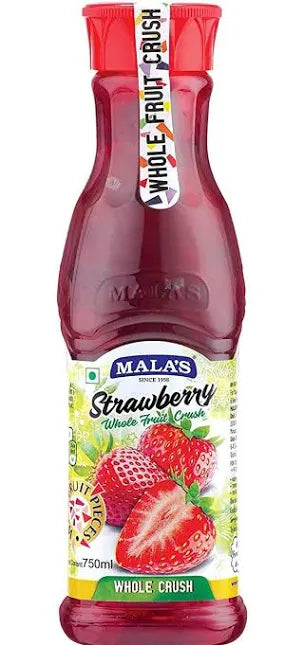 Malas Strawberry Crush Syrup