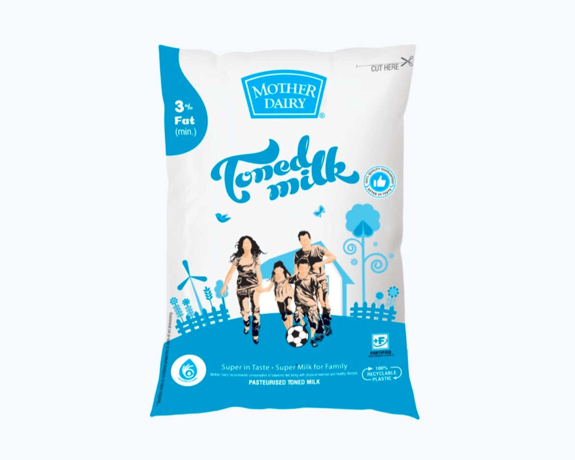 Mother Dairy Toned Milk