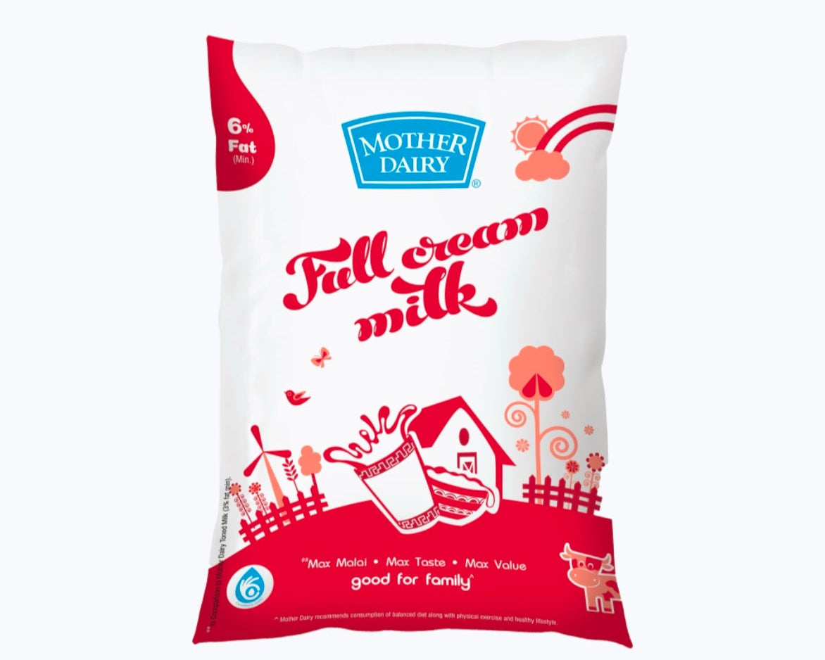 Mother Dairy Full Cream Milk
