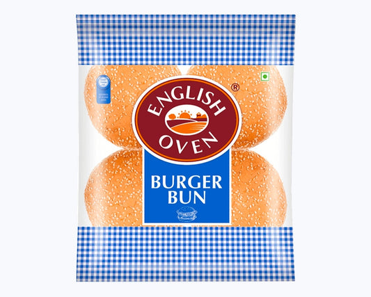 English Oven Burger Buns - 4 Piece