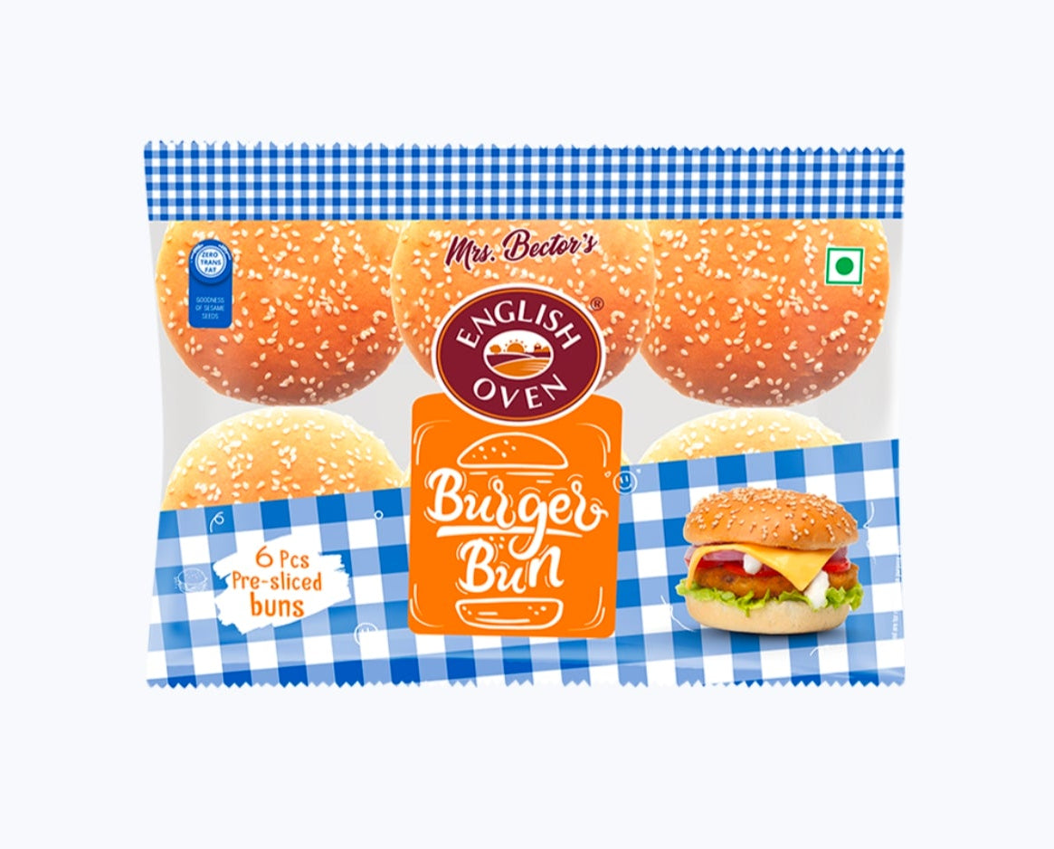 English Oven Burger Buns - 6 Piece