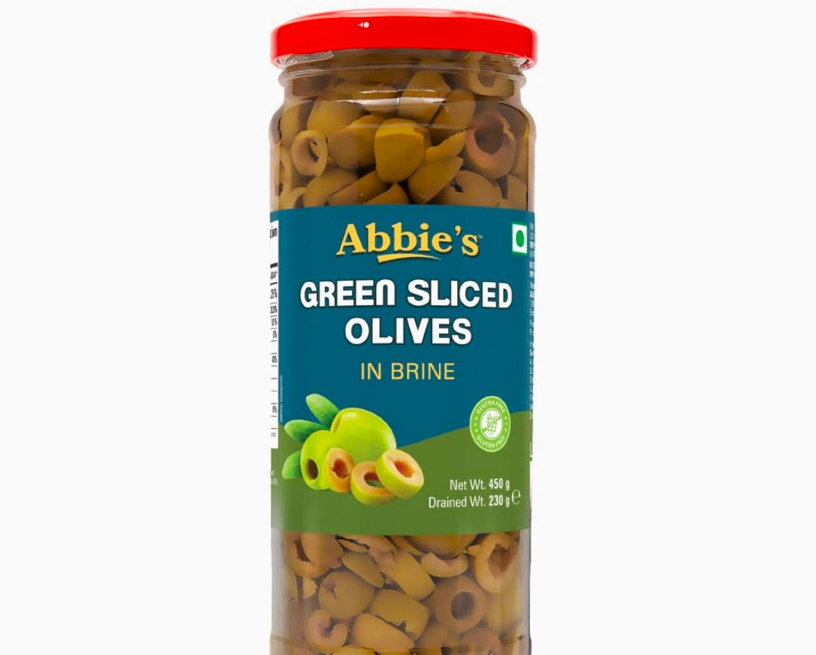 ABBIES Green Sliced Olives