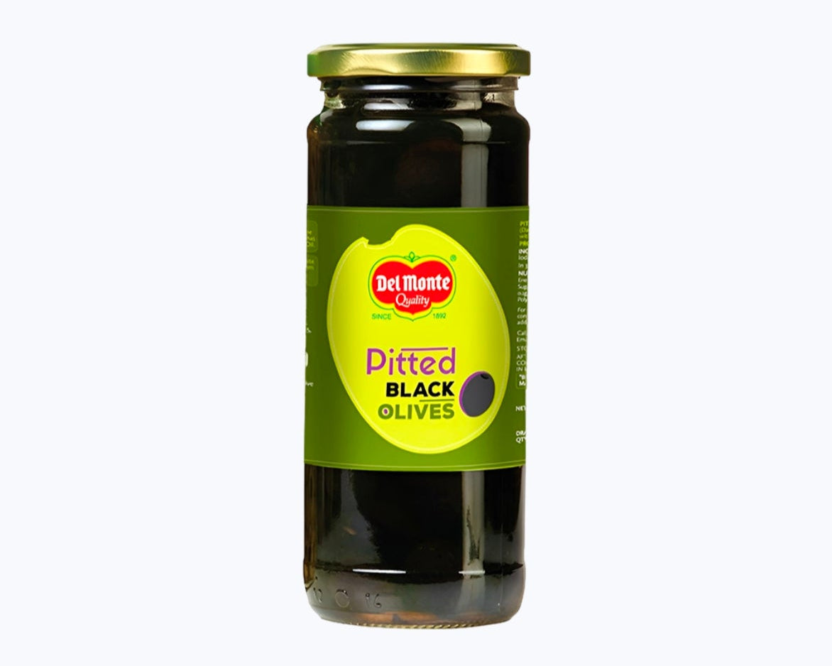 Delmonte Black Pitted Olives