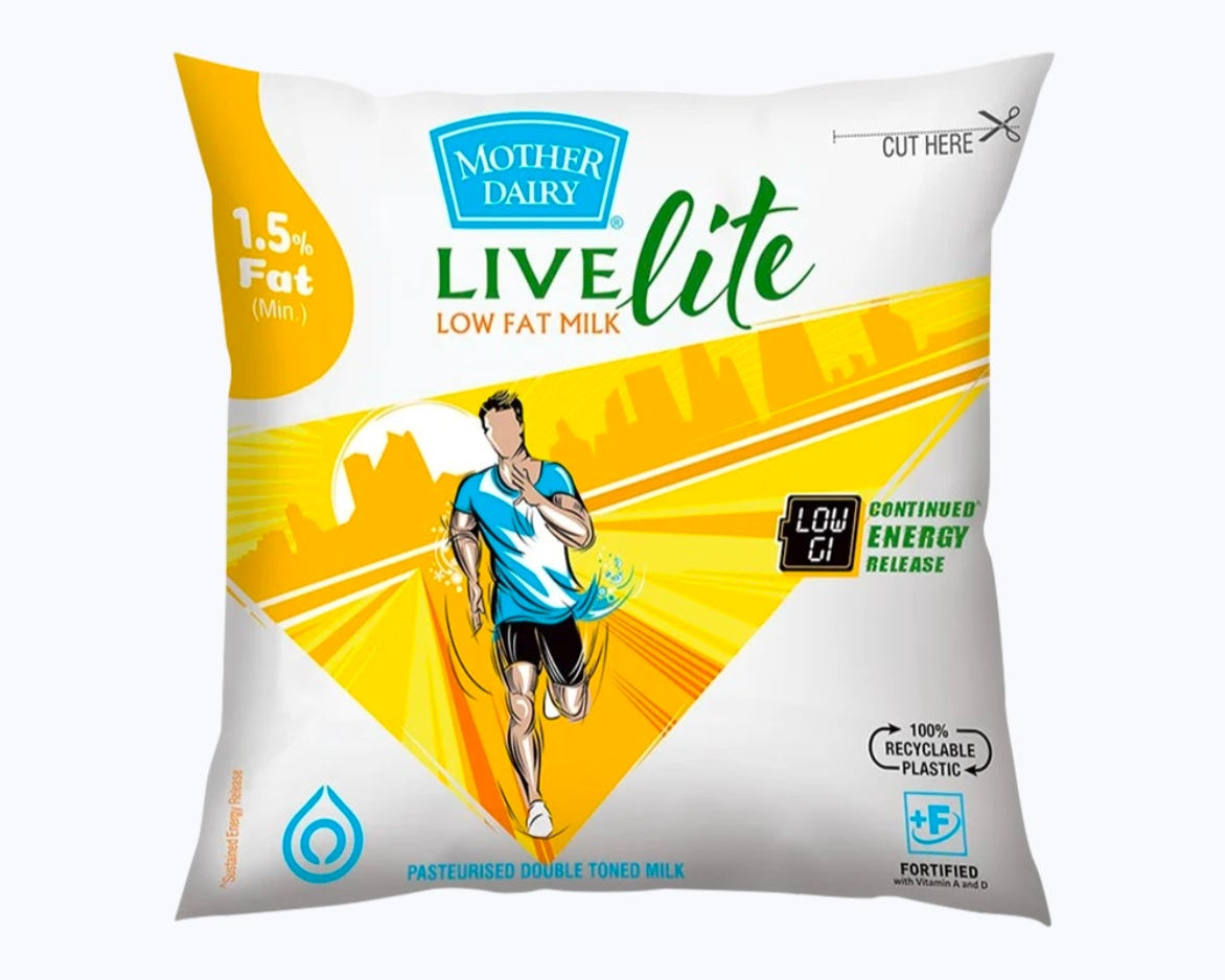 Mother Dairy Double Toned Milk